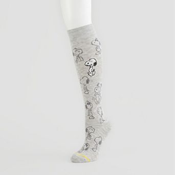 Women's Dr. Motion Peanuts Snoopy Pop KH Compression Socks