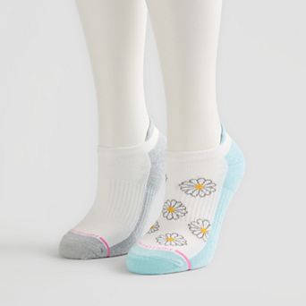 Women's Dr. Motion 2-Pack Compression Ankle Socks