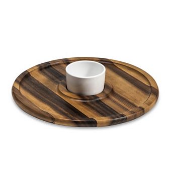 Large Chip 'n Dip with Ceramic Bowl