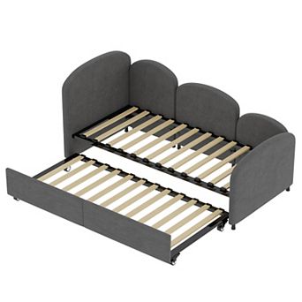 Twin Size Bed Frames, Velvet Upholstered Daybed