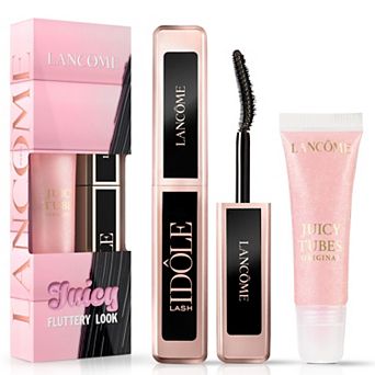 Lancome Mini Juicy Tubes Lip Gloss and Travel Size Lash Idôle Mascara Duo