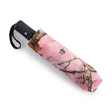 Buckridge Pink Camo Compact Travel Umbrella
