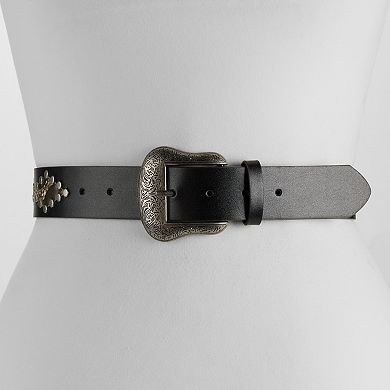 Women's Buckridge Western-Inspired Decorative Buckle Belt