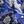 Blue Large Floral