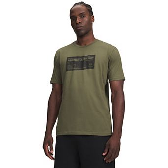 Men's Under Armour Box Wordmark Label Short Sleeve Graphic Tee