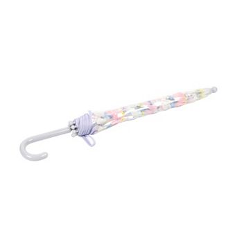 Kids Clear Canopy Umbrella With Print Design