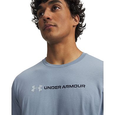 Men's Under Armour Logo Wordmark Short Sleeve Graphic Tee