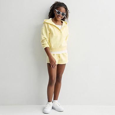 Girls 6-20 SO® Snap Button Hoodie in Regular & Plus Size