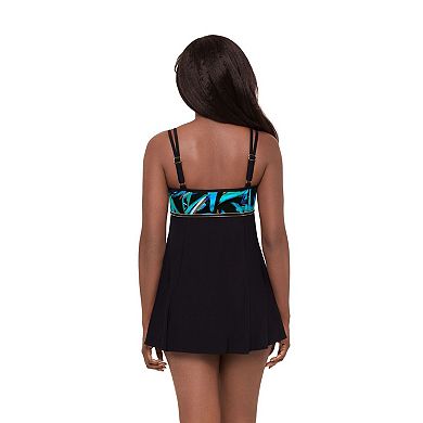 Women's Great Lengths Stir Crazy Empire Princess Seam Swim Dress
