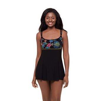 Women's Great Lengths Majorelle Garden Swim Dress