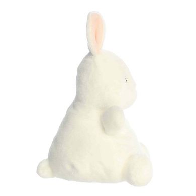 Aurora Small White Adorable Stuffed Animal Cottontail Bunny Palm Pals Party Sized