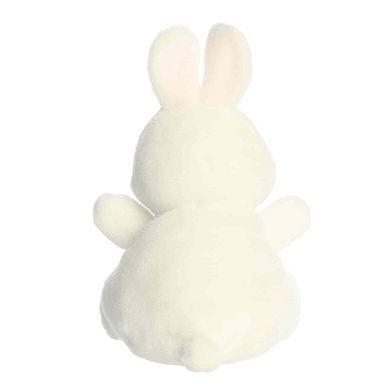Aurora Small White Adorable Stuffed Animal Cottontail Bunny Palm Pals Party Sized