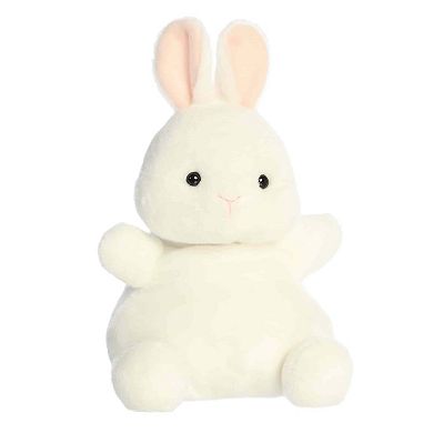 Aurora Small White Adorable Stuffed Animal Cottontail Bunny Palm Pals Party Sized