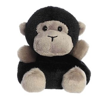 Aurora Mini Black Adorable Stuffed Animal 5" Gunga Gorilla Palm Pals