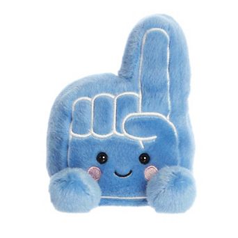 Aurora Mini Blue Adorable Stuffed Animal 5" Ferris Foam Finger Palm Pals