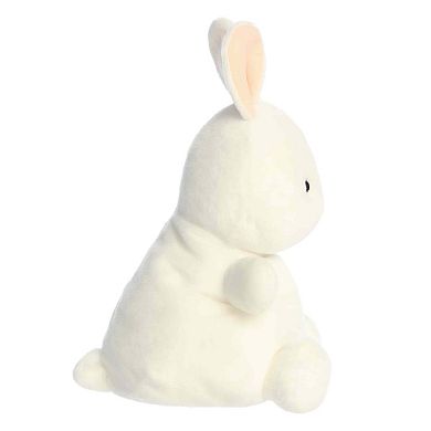 Aurora Adorable 11" Cottontail Bunny Palm Pals Party Sized Medium White Stuffed Animal