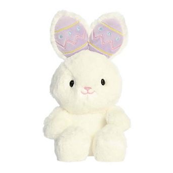 Aurora Vibrant 8" Confections Dottie Bunny Spring Small White Stuffed Animal