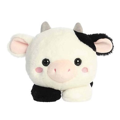 Aurora Small White Playful Stuffed Animal 9" Cayce Cow Too Cute