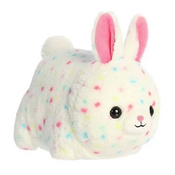 Aurora Medium White Adorable Stuffed Animal 10" Connie Confetti Bunny Spudsters