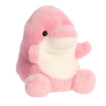Aurora Mini Adorable Stuffed Animal 5" Amazonia Pink Dolphin Palm Pals