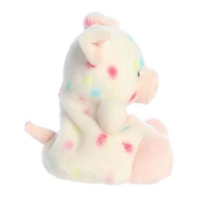 Aurora Mini White Adorable Stuffed Animal 5" Patsy Funfetti Pig Palm Pals
