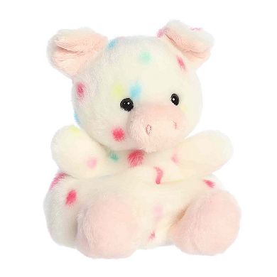 Aurora Mini White Adorable Stuffed Animal 5" Patsy Funfetti Pig Palm Pals