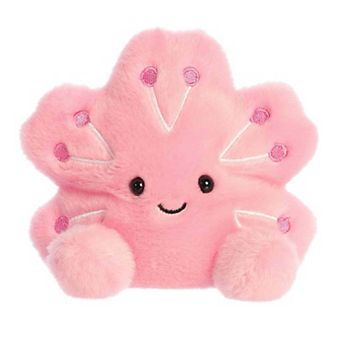 Aurora Mini Pink Adorable Stuffed Animal 5" Hana Cherry Blossom Palm Pals