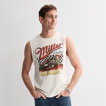 Men's Miller High Life Racing Graphic Tank Top
