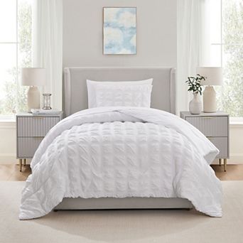 Nestl 7 pc Modern Comforter Seersucker