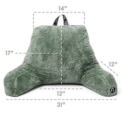 Nestl Fur Reading Pillow