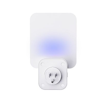 Flowtron Plug-in Fly Trap with Power Socket, USB Ports, Adhesive Boards for Easy Cleaning