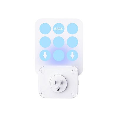 Flowtron Plug-in Fly Trap with Dual AC Outlets, USB Ports & Replaceable Adhesive Boards