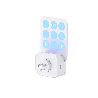 Flowtron Plug-in Fly Trap with Dual AC Outlets, USB Ports & Replaceable Adhesive Boards