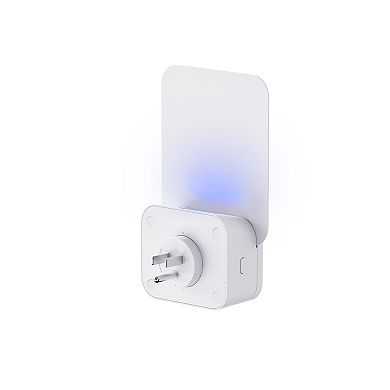 Flowtron Plug-in Fly Trap with Dual AC Outlets, USB Ports & Replaceable Adhesive Boards
