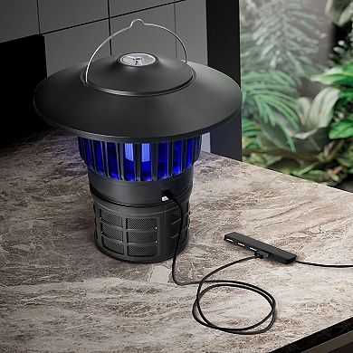 Flowtron Bug Trap Lantern 3 Modes, UV Light, USB-C, Rechargeable, Indoor & Outdoor