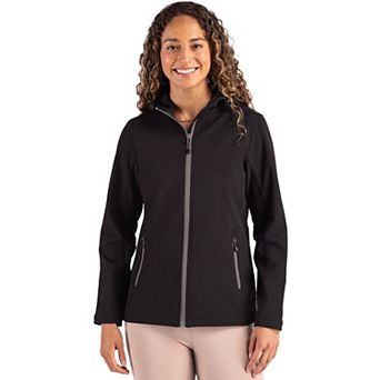 Clique Tempo Recycled Stretch Softshell Womens Hooded Jacket