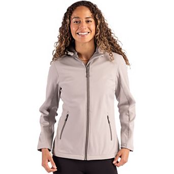 Clique Tempo Recycled Stretch Softshell Womens Hooded Jacket