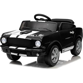 12V Licensed Shelby GT350 Ride On Car, Ford Kids Electric Vehicle with Remote Control, 2 Speeds
