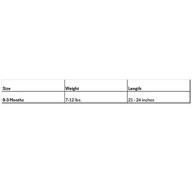 Baby Girls 6 Piece Let's Hug Footed Sleeper, Bibs, and Socks Set