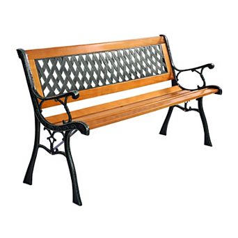 Outdoor Cast Iron Patio Bench