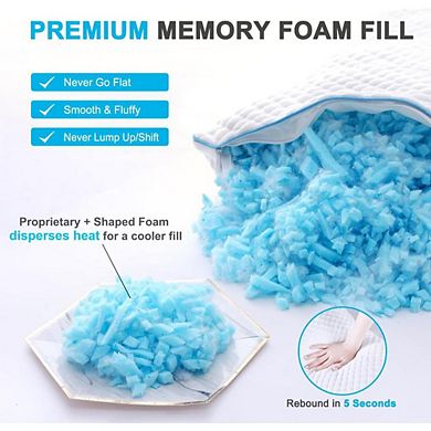 Fabibe Luxury Cool Gel Firm Bed Pillows