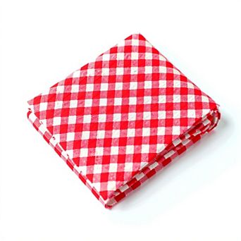 Dainty Daisy Print Tablecloth with Soft Neutral Background