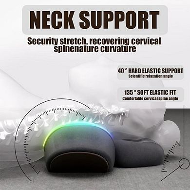 Fabibe 3-In-1 Cervical Traction Neck Massage Pillow