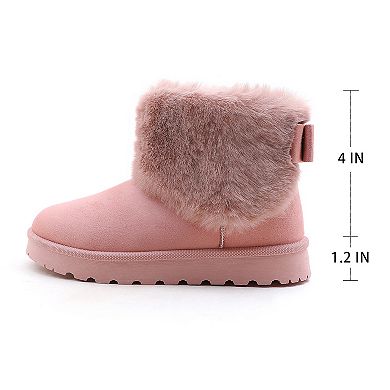 Chic Ankle Boots with Plush Cuff for Cozy Winter Style