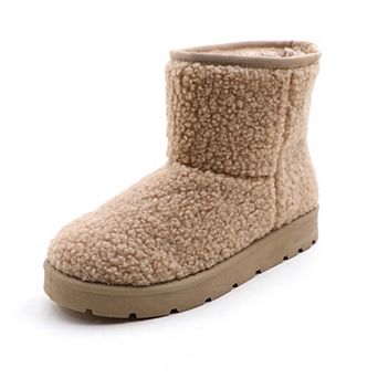 Ultra-Cozy Plush Ankle Boots Everyday Comfort & Warmth