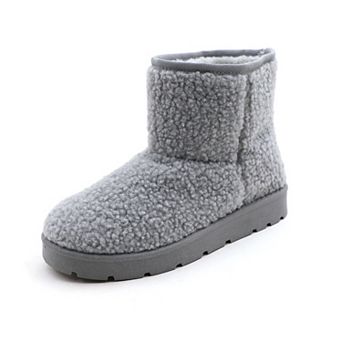 Ultra-Cozy Plush Ankle Boots Everyday Comfort & Warmth