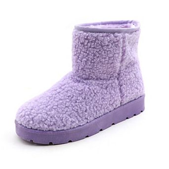 Ultra-Cozy Plush Ankle Boots Everyday Comfort & Warmth