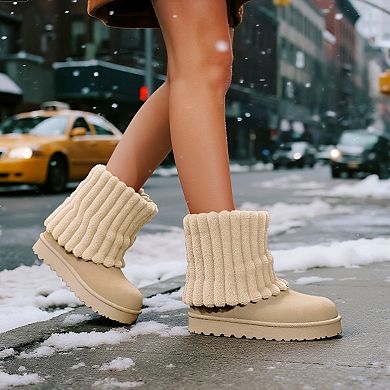Ultra-Soft Plush Winter Boots, Ultimate Comfort & Warmth for Cozy Days