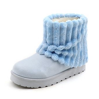 Ultra-Soft Plush Winter Boots, Ultimate Comfort & Warmth for Cozy Days
