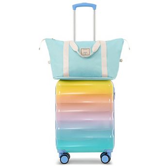 20" Carry On Luggage with Cup Holder